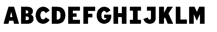 Limit File Black Font