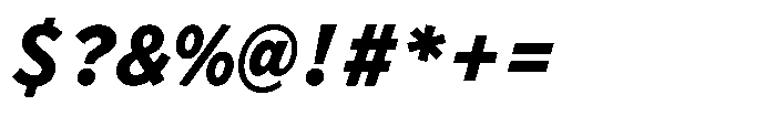Limit File Bold Italic Font OTHER CHARS