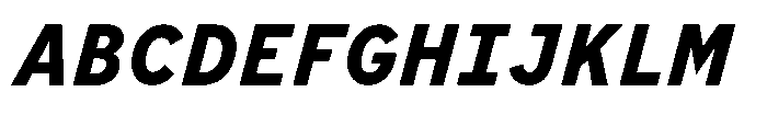 Limit File Bold Italic Font UPPERCASE