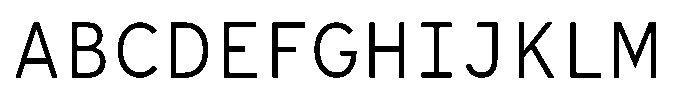 Limit File Light Font UPPERCASE