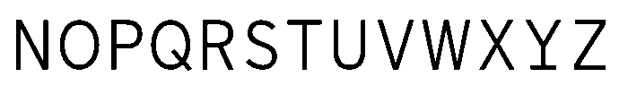 Limit File Light Font UPPERCASE
