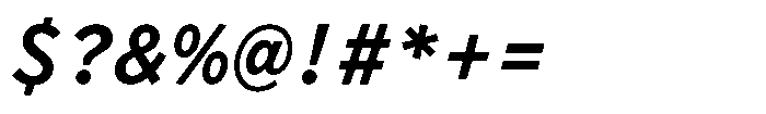 Limit File Medium Italic Font OTHER CHARS