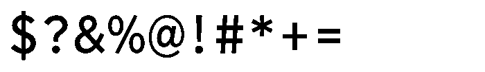 Limit File Regular Font OTHER CHARS