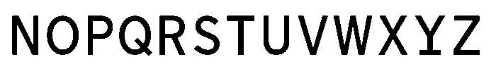 Limit File Regular Font UPPERCASE