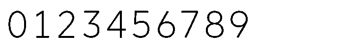 Limit File XLight Font OTHER CHARS