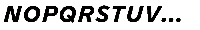Limit Micro Bold Italic Font UPPERCASE