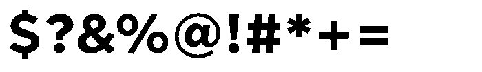 Limit Micro Bold Font OTHER CHARS