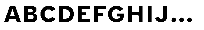 Limit Micro Bold Font UPPERCASE