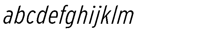 Limit Micro Cm Light Italic FONT