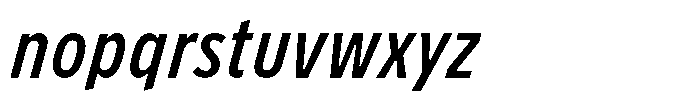 Limit Micro Cm Medium Italic Font LOWERCASE