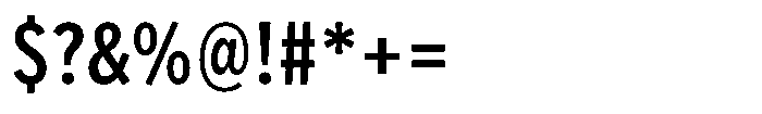 Limit Micro Cm Medium Font OTHER CHARS