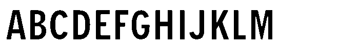Limit Micro Cm Medium Font UPPERCASE