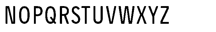 Limit Micro Cm Regular Font UPPERCASE