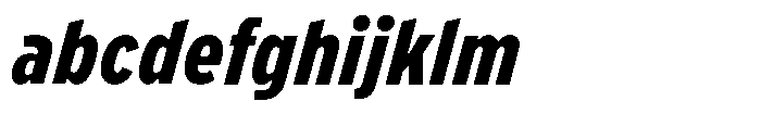 Limit Micro Cm XBold Italic FONT