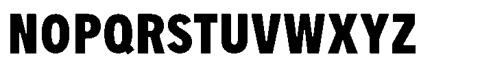 Limit Micro Cm XBold Font UPPERCASE