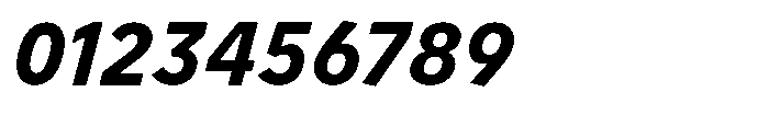 Limit Micro Condensed Bold Italic Font OTHER CHARS