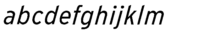 Limit Micro Condensed Italic FONT