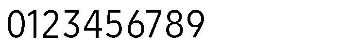 Limit Micro Condensed Light Font OTHER CHARS