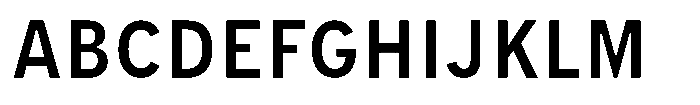 Limit Micro Condensed Medium Font UPPERCASE