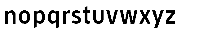 Limit Micro Condensed Medium Font LOWERCASE