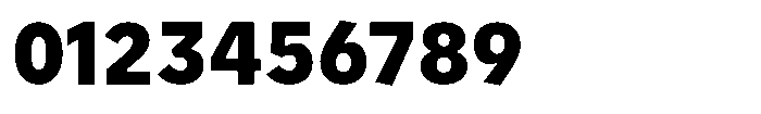 Limit Micro Condensed XBold Font OTHER CHARS