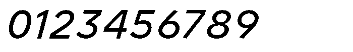 Limit Micro Italic Font OTHER CHARS