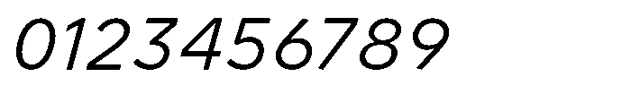 Limit Micro Light Italic Font OTHER CHARS