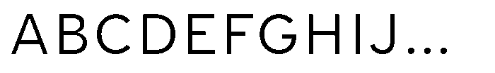 Limit Micro Light Font UPPERCASE