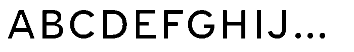 Limit Micro Regular Font UPPERCASE