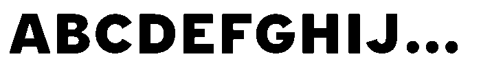 Limit Micro XBold Font UPPERCASE