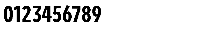Limit Micro XCm Bold Font OTHER CHARS