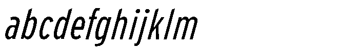 Limit Micro XCm Italic FONT