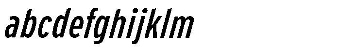 Limit Micro XCm Medium Italic FONT