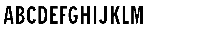 Limit Micro XCm Medium Font UPPERCASE