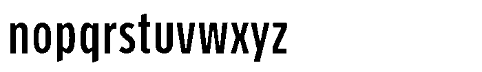 Limit Micro XCm Medium Font LOWERCASE