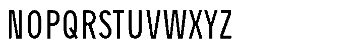 Limit Micro XCm Regular Font UPPERCASE