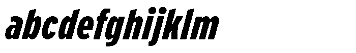 Limit Micro XCm XBold Italic FONT