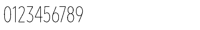 Limit Text Cm Thin Font OTHER CHARS
