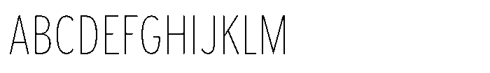 Limit Text Cm Thin Font UPPERCASE