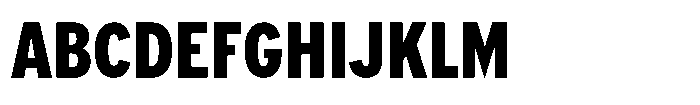 Limit Text Cm XBold Font UPPERCASE