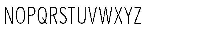 Limit Text Cm XLight Font UPPERCASE