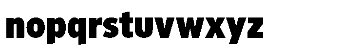 Limit Text Condensed Black Font LOWERCASE