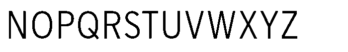 Limit Text Condensed Light Font UPPERCASE