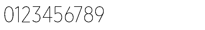 Limit Text Condensed Thin Font OTHER CHARS