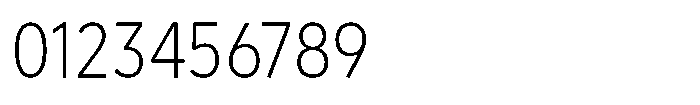 Limit Text Condensed XLight Font OTHER CHARS