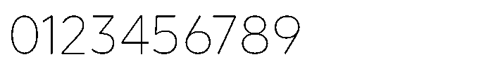 Limit Text Thin Font OTHER CHARS