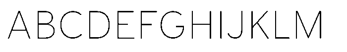 Limit Text Thin Font UPPERCASE