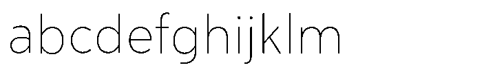 Limit Text Thin FONT