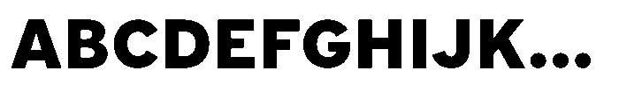 Limit Text XBold Font UPPERCASE