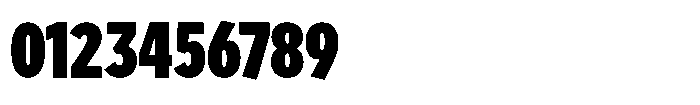Limit Text XCm Black Font OTHER CHARS